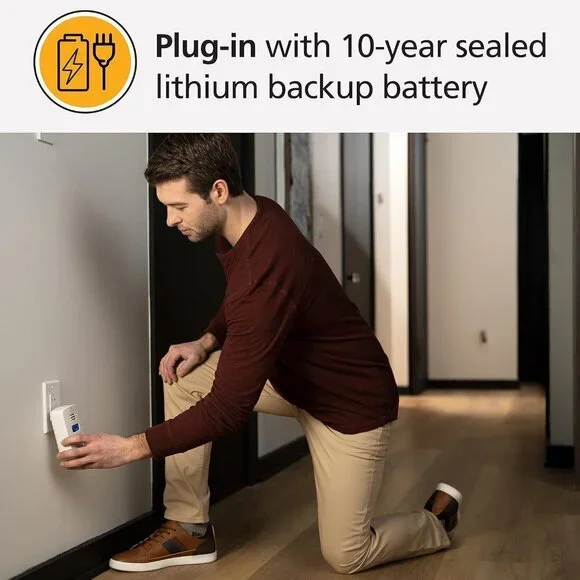 Kidde WiFi Carbon Monoxide Alarm & Indoor Air Quality Monitor & Battery Backup - Picture 11 of 16